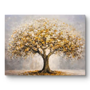 Árbol de la abundancia luz de  otoño