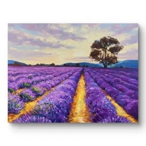 Paisaje lavanda
